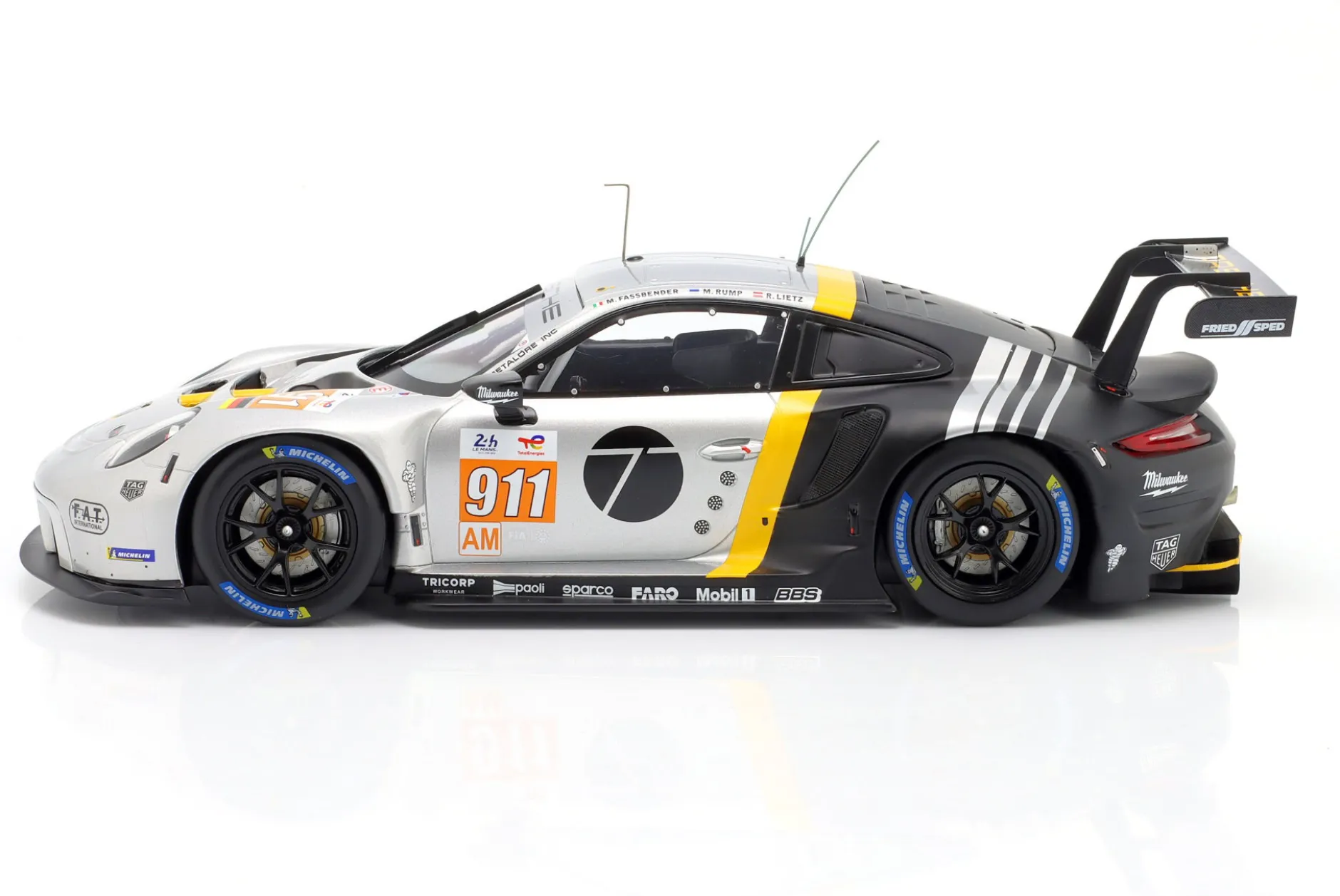 Porsche 911 RSR-19 #911 24h LeMans 2023 Proton Competition 1:18 Ixo
