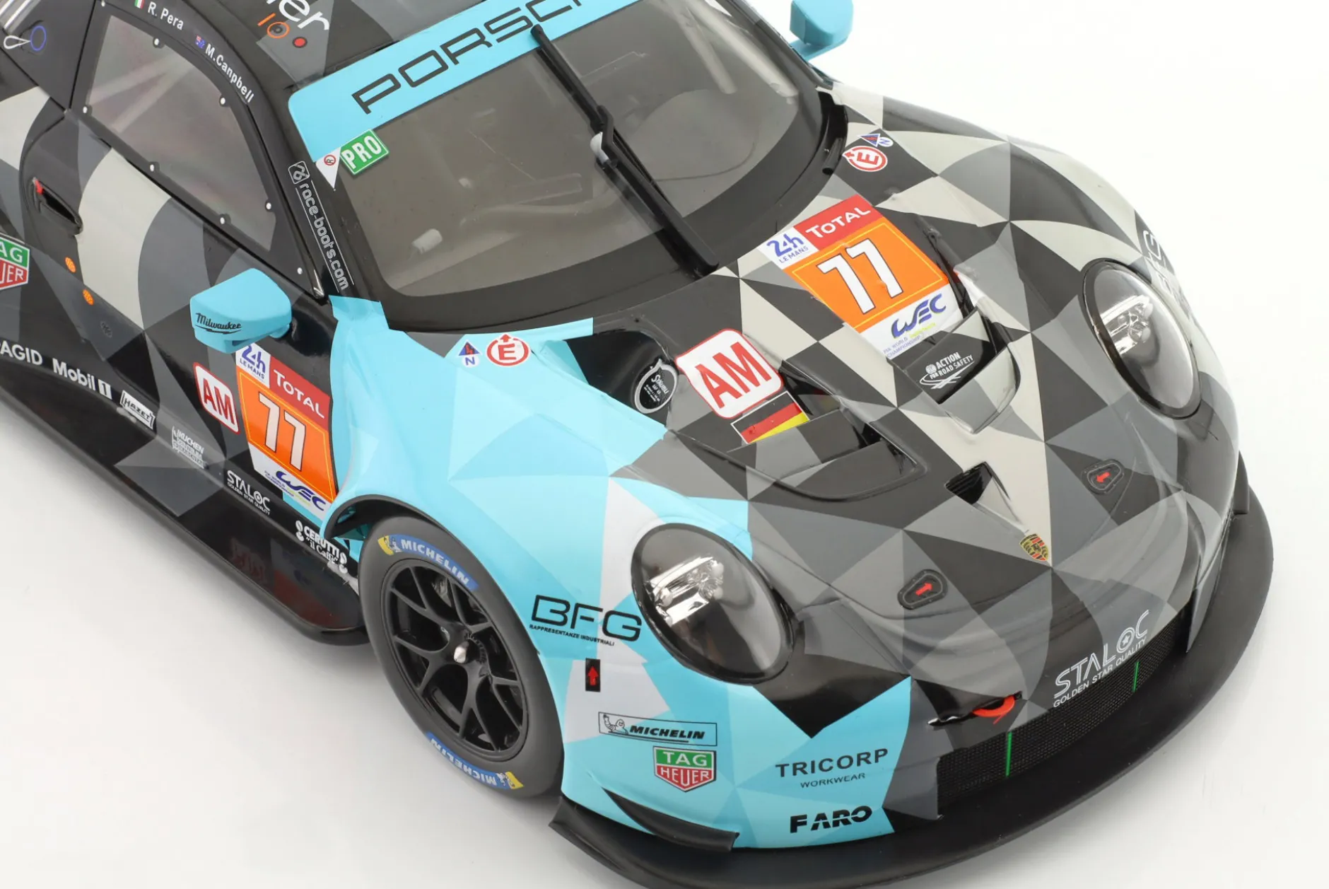 Porsche 911 RSR #77 2nd LMGTE-Am 24h LeMans 2020 Dempsey-Proton Racing 1:18 Ixo