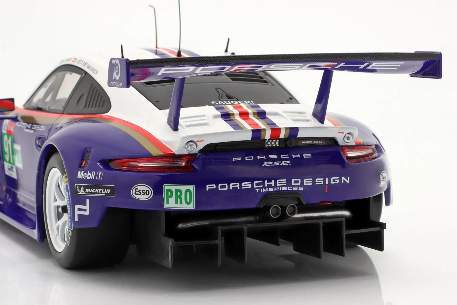 Porsche 911 (991) RSR #91 2nd LMGTE Pro 24h LeMans 2018 1:18 Ixo
