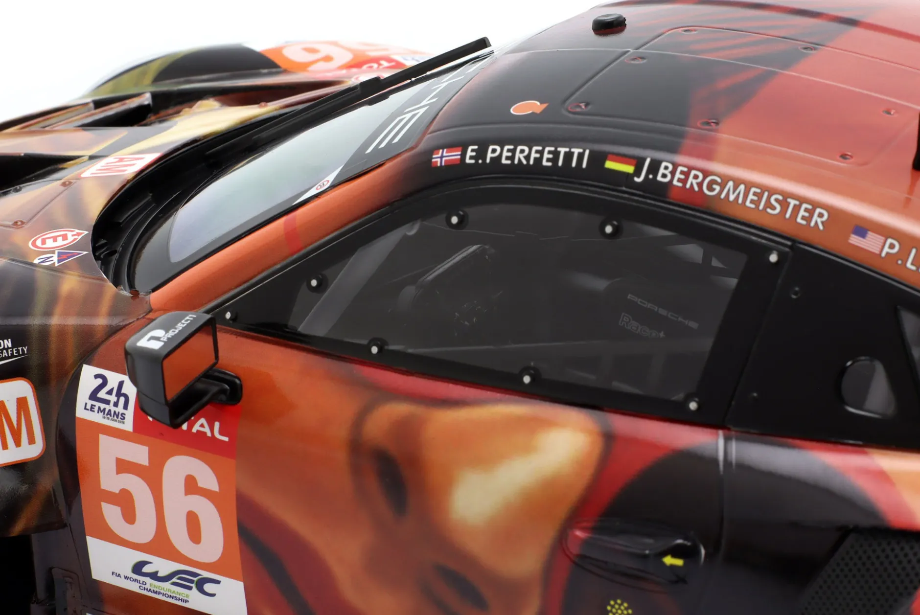 Porsche 911 RSR #56 Sieger LMGTE Am 24h LeMans 2019 Team Project 1 1:12 Ixo