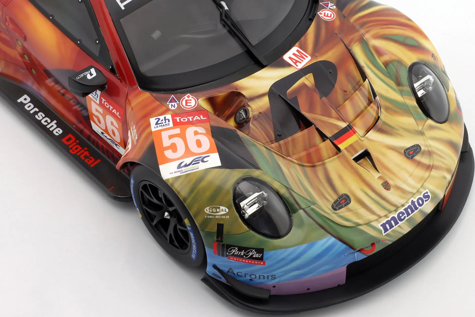 Porsche 911 RSR #56 Sieger LMGTE Am 24h LeMans 2019 Team Project 1 1:12 Ixo