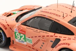 Porsche 911 (991) RSR #92 Sieger LMGTE-Klasse 24h LeMans 2018 Pink Pig 1:18 Ixo