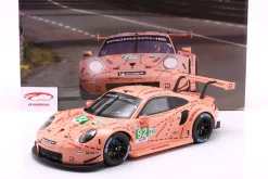 Porsche 911 (991) RSR #92 Sieger LMGTE-Pro 24h LeMans 2018 Pink Pig 1:12 Ixo
