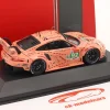 Porsche 911 RSR #92 Sieger LMGTE-Pro Klasse Pink Pig 24h LeMans 2018 1:43 Ixo