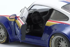 Porsche 911 (964) RWB Rauh-Welt 2022 blau / weiß / rot / gold 1:18 Solido