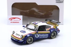 Porsche 911 (964) RWB Rauh-Welt 2022 blau / weiß / rot / gold 1:18 Solido