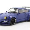 Porsche 911 (964) RWB Rauh-Welt Champagne Baujahr 2017 blau 1:18 Solido