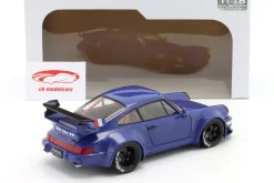 Porsche 911 (964) RWB Rauh-Welt Champagne Baujahr 2017 blau 1:18 Solido