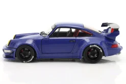 Porsche 911 (964) RWB Rauh-Welt Champagne Baujahr 2017 blau 1:18 Solido