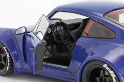 Porsche 911 (964) RWB Rauh-Welt Champagne Baujahr 2017 blau 1:18 Solido