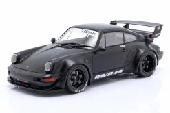 Porsche 911 (964) RWB Rauh-Welt Darth Vader 2016 mattschwarz 1:18 Solido