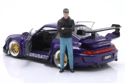 Porsche 911 (993) RWB Rauh-Welt Furusato Sidney Hoffmann Signature Edition mit Figur 1:18 WERK83