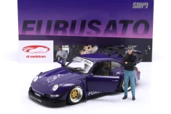 Porsche 911 (993) RWB Rauh-Welt Furusato Sidney Hoffmann Signature Edition mit Figur 1:18 WERK83