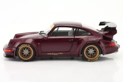 Porsche 911 (964) RWB Rauh-Welt Hekigyoku Baujahr 2022 violett 1:18 Solido