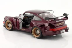 Porsche 911 (964) RWB Rauh-Welt Hekigyoku Baujahr 2022 violett 1:18 Solido