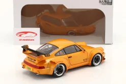 Porsche 911 (964) RWB Rauh-Welt Hibiki Baujahr 2016 orange 1:18 Solido