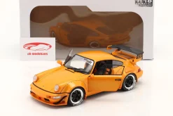 Porsche 911 (964) RWB Rauh-Welt Hibiki Baujahr 2016 orange 1:18 Solido