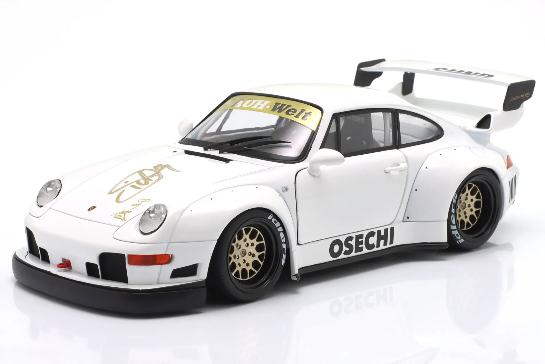 Porsche 911 (993) RWB Rauh-Welt Osechi G2.2 Sidney Hoffmann Signature Edition 1:18 WERK83