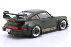 Porsche 911 (964) RWB Rauh-Welt Penthouse 2025 khaki grün 1:18 GT-Spirit