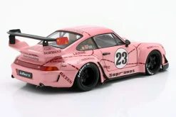 Porsche 911 (993) RWB Rauh-Welt Sopranos Pink Pig 2020 rosa 1:18 Solido