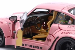 Porsche 911 (993) RWB Rauh-Welt Sopranos Pink Pig 2020 rosa 1:18 Solido