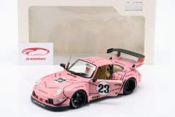 Porsche 911 (993) RWB Rauh-Welt Sopranos Pink Pig 2020 rosa 1:18 Solido