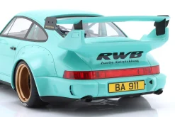 Porsche 911 RWB Rauh-Welt 2020 Tiffany blau 1:12 GT-Spirit