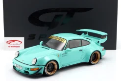 Porsche 911 RWB Rauh-Welt 2020 Tiffany blau 1:12 GT-Spirit