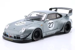 Porsche 911 (993) RWB Rauh-Welt Yuiitsumuni #27 2024 silber 1:18 GT-Spirit