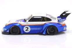 Porsche RWB X LB Walk Rauh-Welt 2023 #2 blau / weiß 1:18 GT-Spirit