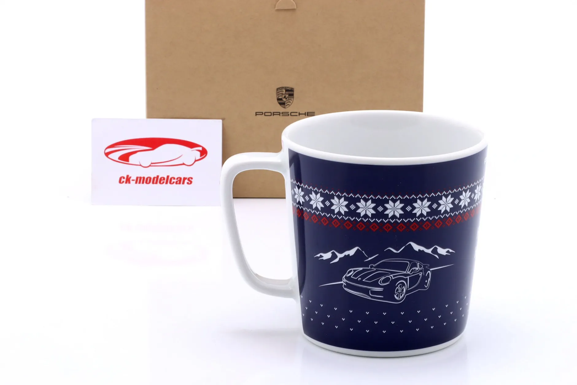 Porsche Sammlertasse Nr. 2 / Weihnachtsedition