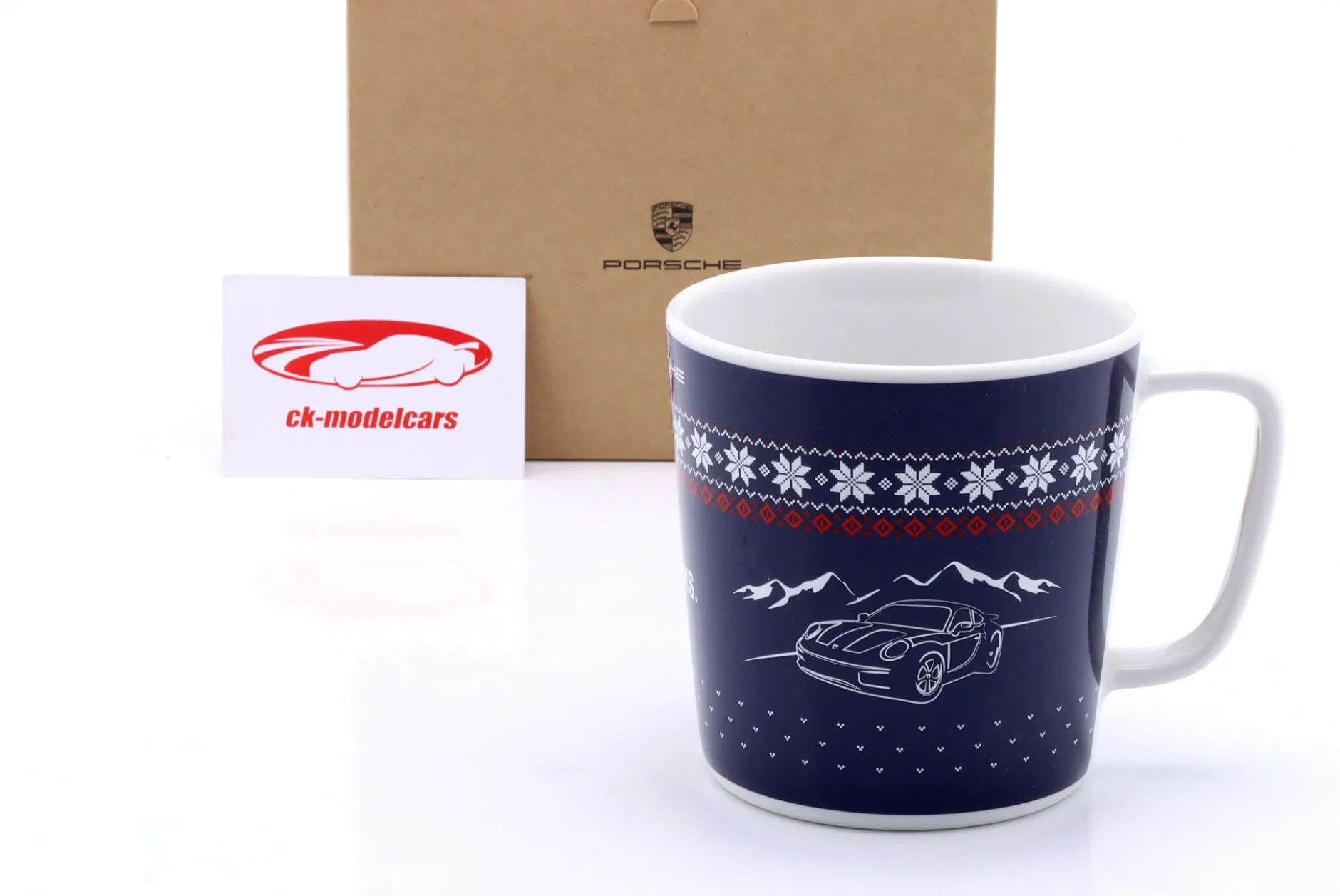 Porsche Sammlertasse Nr. 2 / Weihnachtsedition