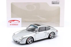 Porsche 911 (993) 4S Baujahr 1996 polarsilber 1:18 Solido