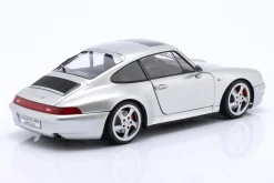 Porsche 911 (993) 4S Baujahr 1996 polarsilber 1:18 Solido