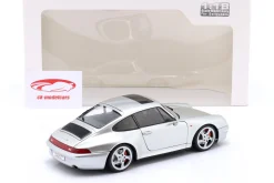 Porsche 911 (993) 4S Baujahr 1996 polarsilber 1:18 Solido