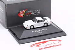 Porsche 959 S Baujahr 1987 weiß 1:87 Herpa