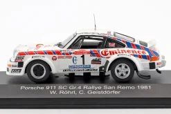 Porsche 911 SC Gr.4 #1 Rallye San Remo 1981 Röhrl, Geistdörfer 1:43 CMR