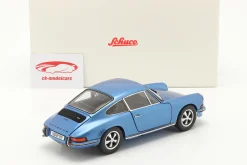 Porsche 911 S Coupe Baujahr 1973 blau metallic 1:18 Schuco