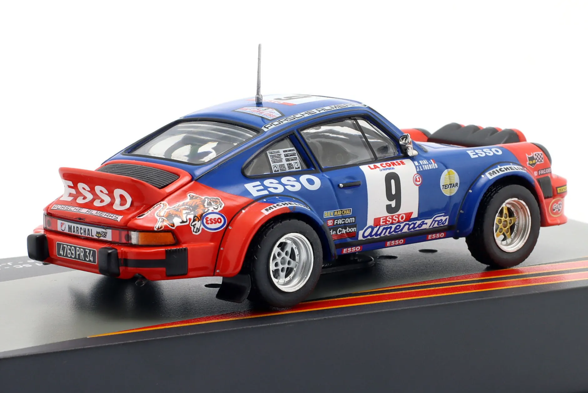 Porsche 911 SC #9 Sieger Rallye Tour de Corse 1980 Therier, Vial 1:43 Altaya