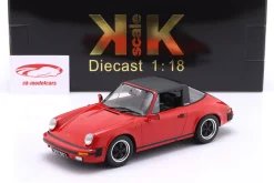 Porsche 911 SC Targa Baujahr 1983 rot 1:18 KK-Scale