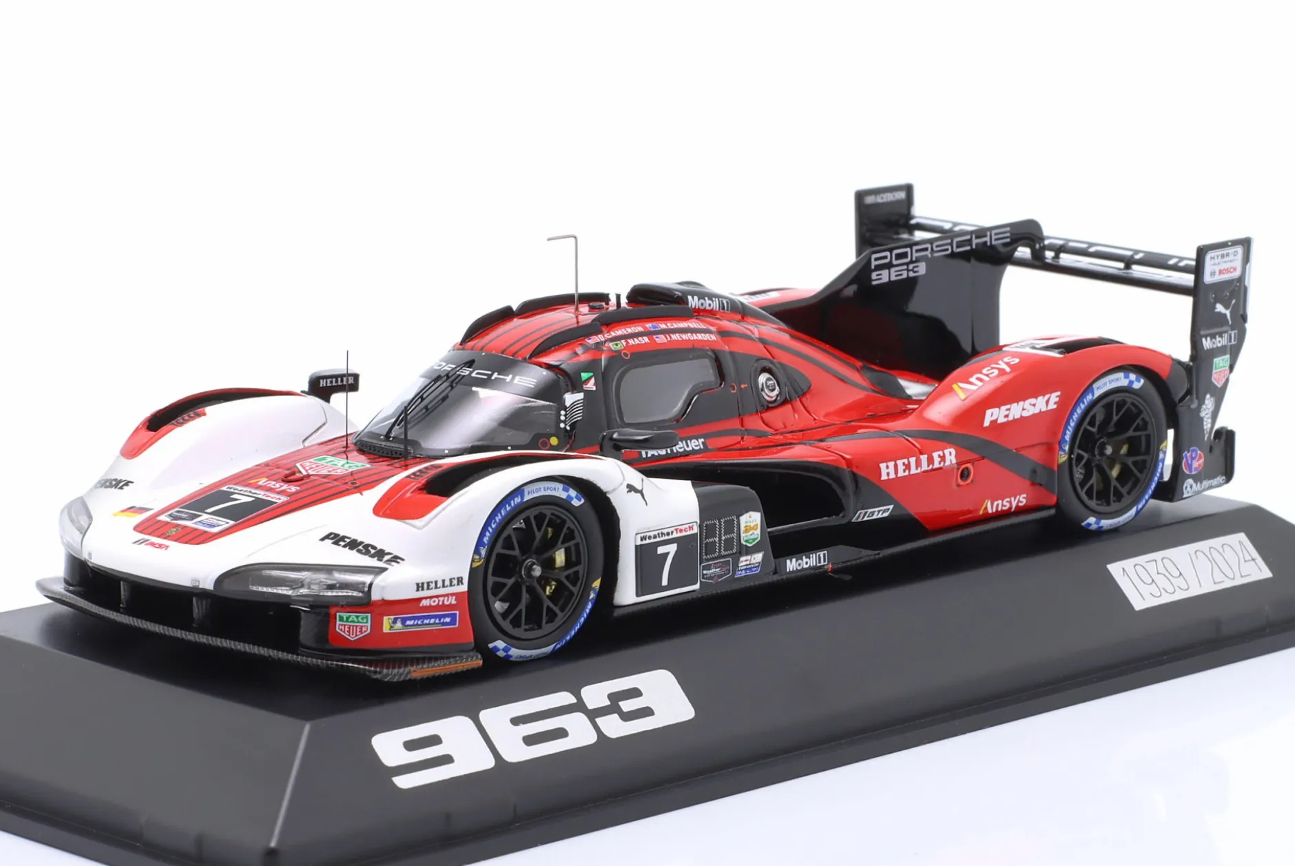 Porsche 963 #7 Sieger 24h Daytona 2024 Porsche Penske Motorsport 1:43 Spark