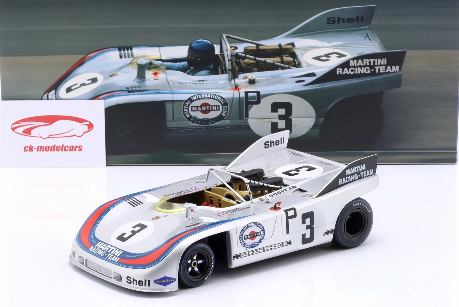 Porsche 908/03 #3 Sieger 1000km Nürburgring 1971 Elford, Larrousse 1:18 WERK83