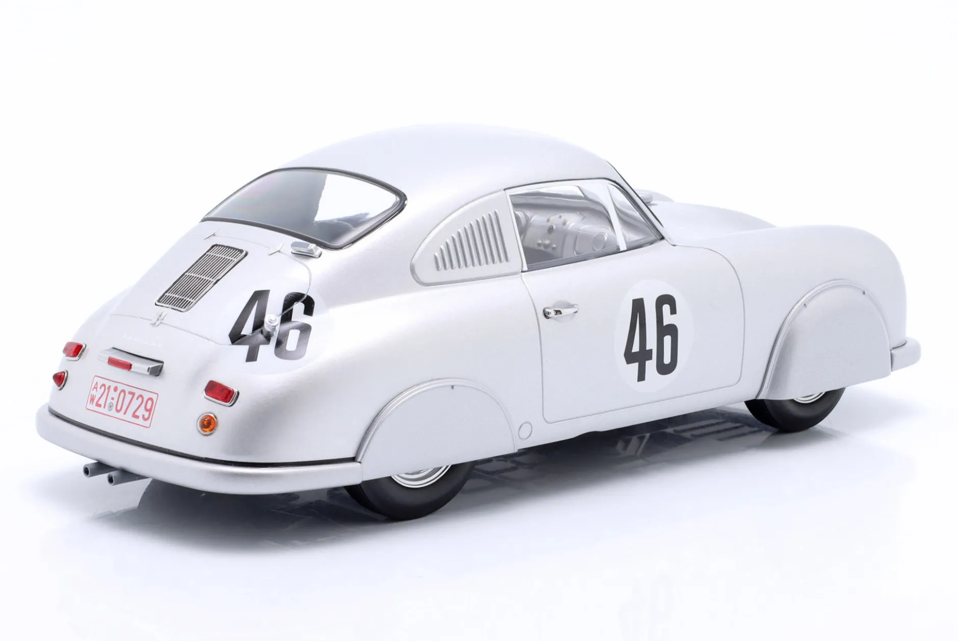 Porsche 356 SL #46 Class Winner 24h LeMans 1951 Veuillet, Mouche 1:18 WERK83