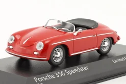 Porsche 356 Speedster Baujahr 1956 rot 1:43 Minichamps