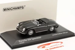 Porsche 356 Speedster Baujahr 1956 schwarz 1:43 Minichamps