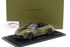 Porsche 911 (992.2) Spirit 70 Baujahr 2025 olive neo 1:18 Spark