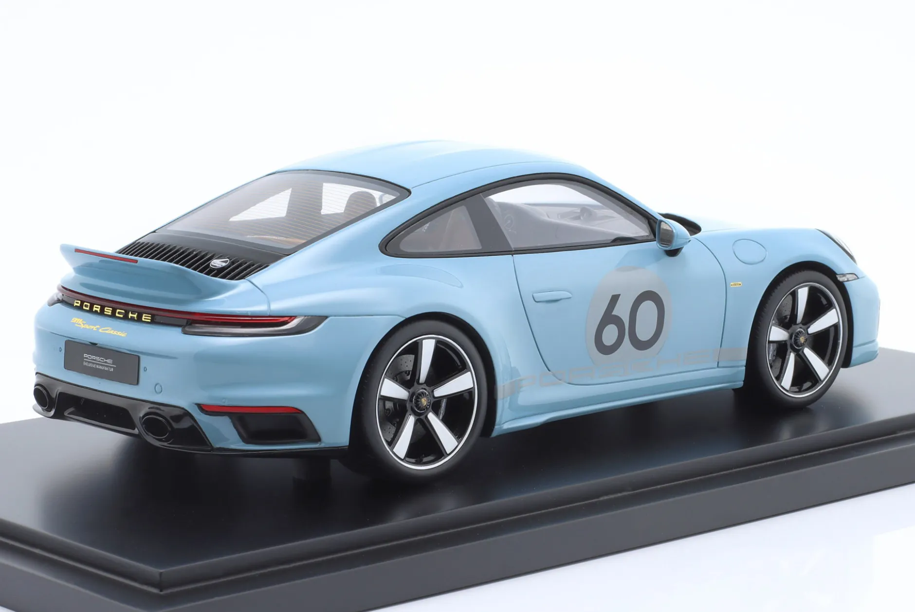 Porsche 911 (992) Sport Classic 2022 meissenblau 1:18 Spark