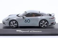 Porsche 911 (992) Sport Classic 2022 sportgraumetallic 1:43 Spark