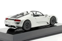 Porsche 918 Spyder Baujahr 2013 liquid silber 1:43 Altaya