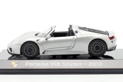Porsche 918 Spyder Baujahr 2013 liquid silber 1:43 Altaya